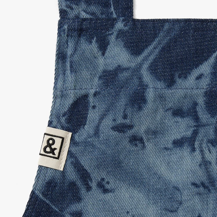Acid Wash Denim Small Batch Smock - Image 3