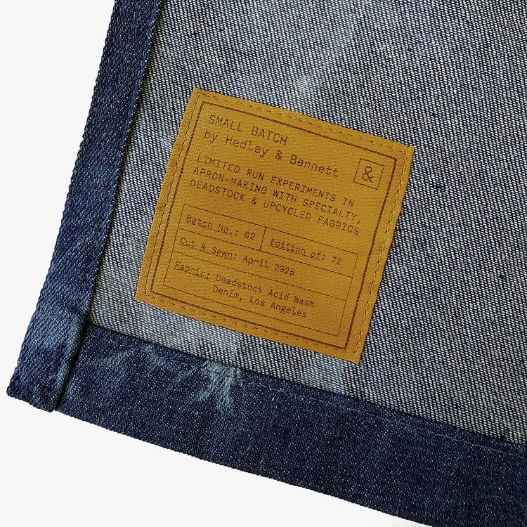 Acid Wash Denim Small Batch Smock - Image 4