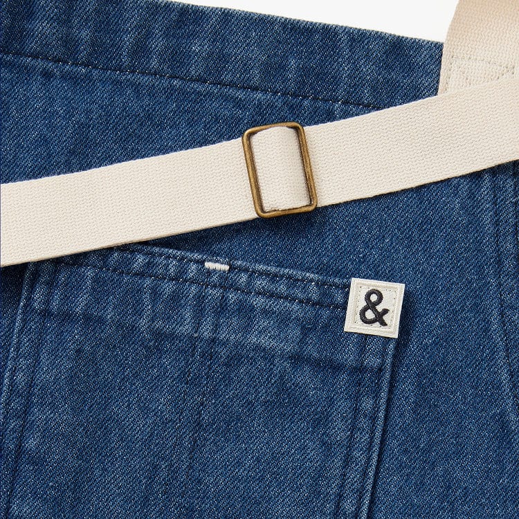 Aquarius Denim Zodiac Essential Apron - Image 2