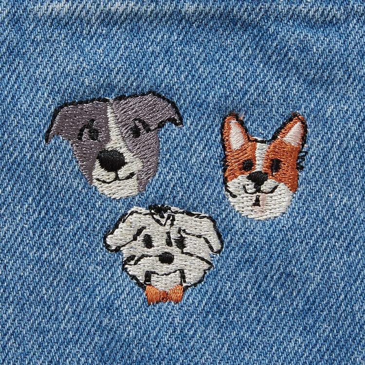 Best Friends Dog Lovers Denim Essential Apron - Image 3