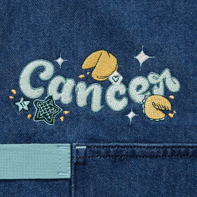Cancer Denim Zodiac Essential Apron - Image 4