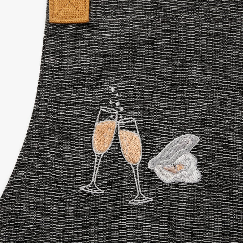 Champagne & Oysters Apron - Crossback - Image 2