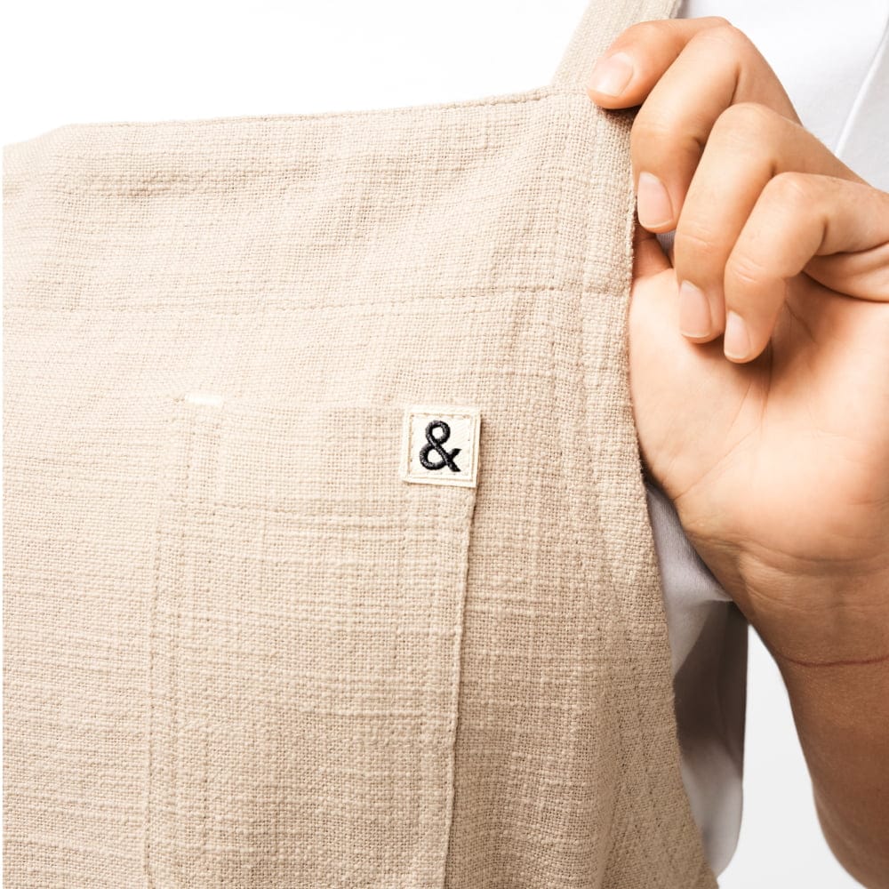 Charcoal Minimalist Apron - Image 6
