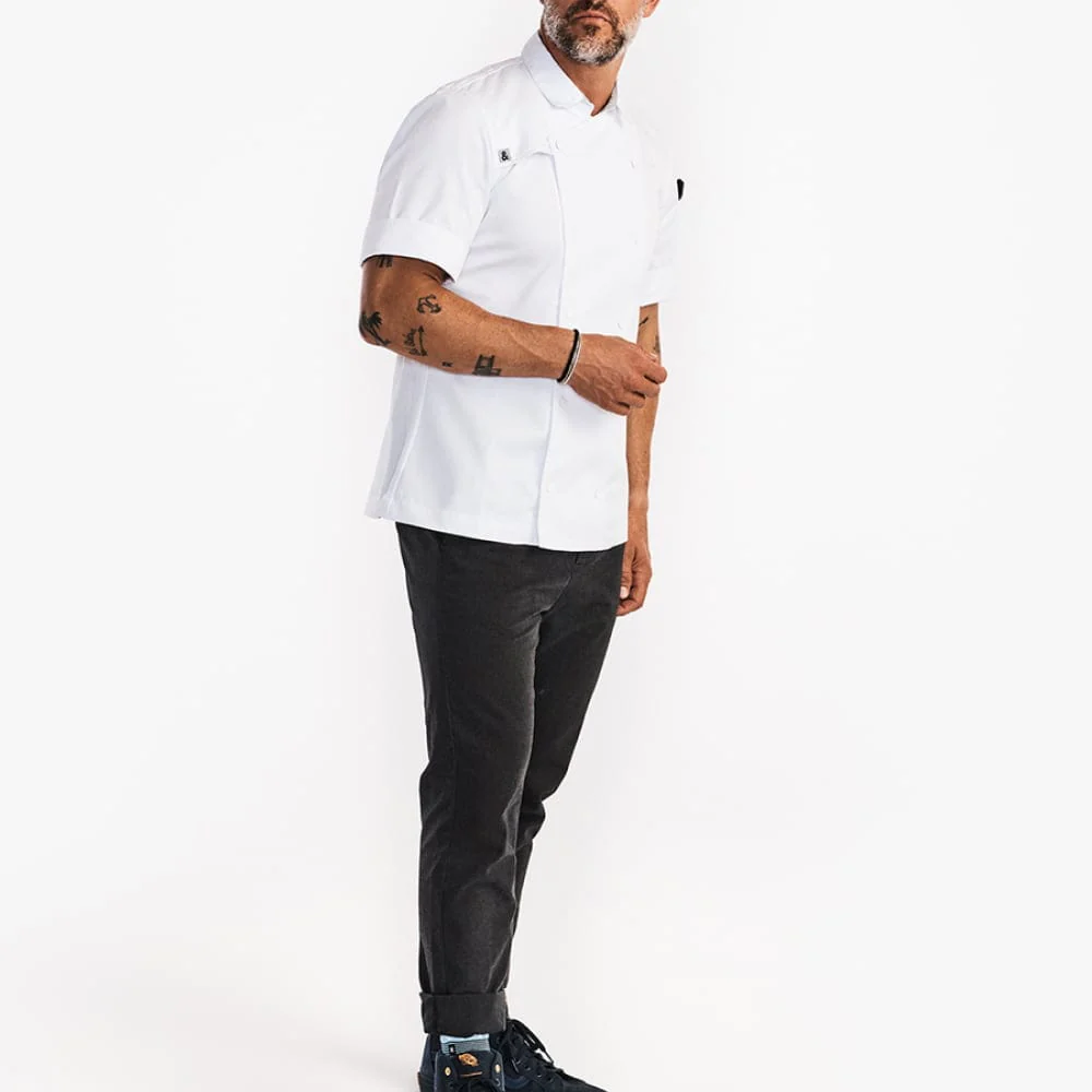 Chef Coat - Salt White - Image 3