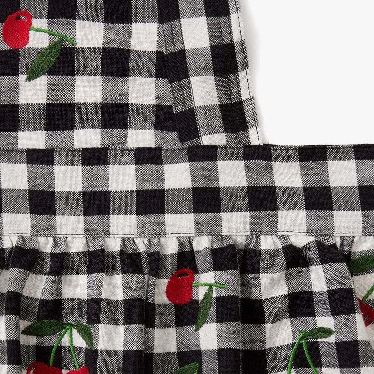 Cherries Pinafore Apron - Image 4