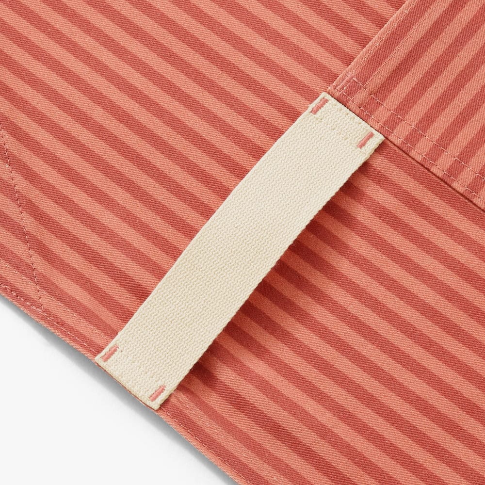 Clay Red Stripe Crossback Apron - Image 3