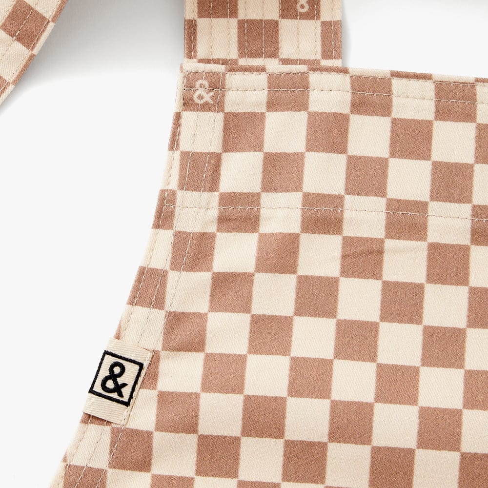 Desert Brown Check Smock - Image 2