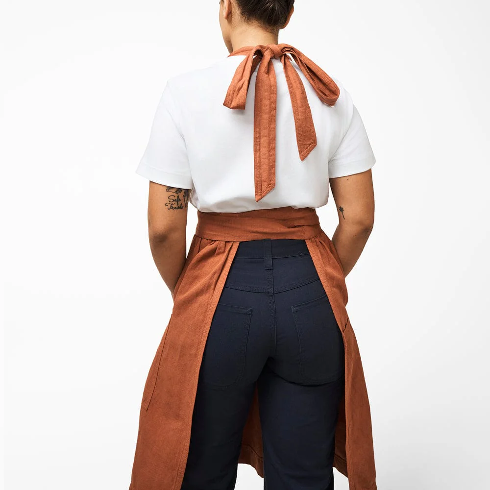 Eggshell Blue Pinafore Apron - Image 7