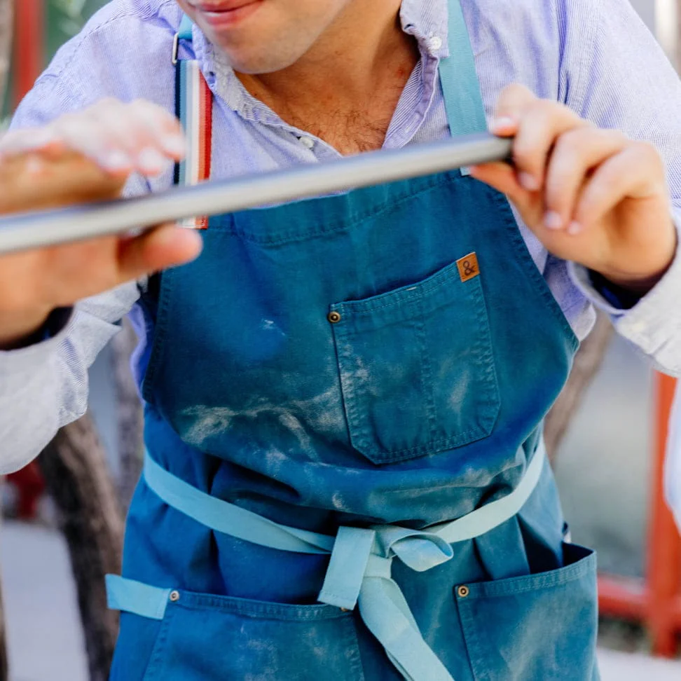 Gozney x Hedley & Bennett Essential Apron in Sunset - Image 7