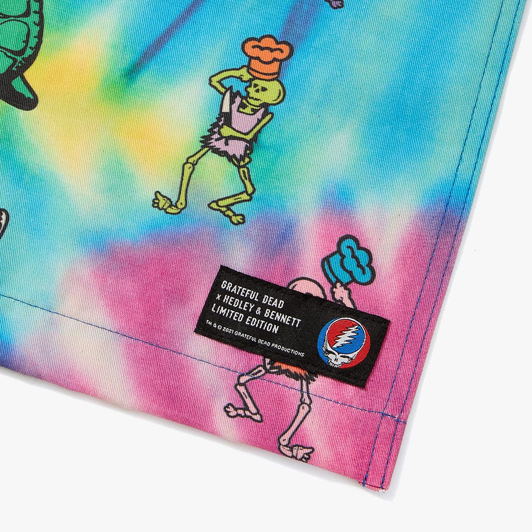 Grateful Dead Rainbow Tie Dye Apron - Essential - Image 4