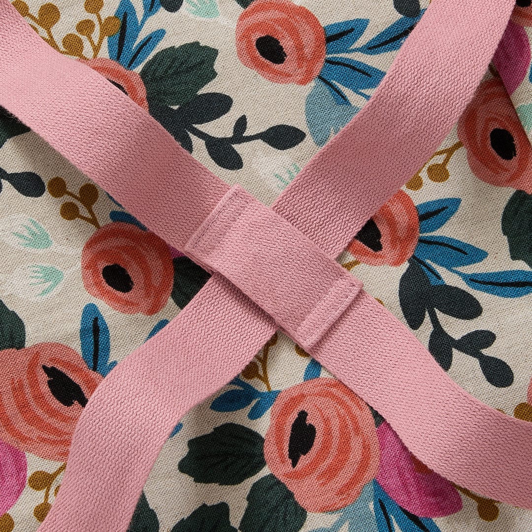 Rifle Paper Co. Rosa Natural Crossback Apron - Image 4