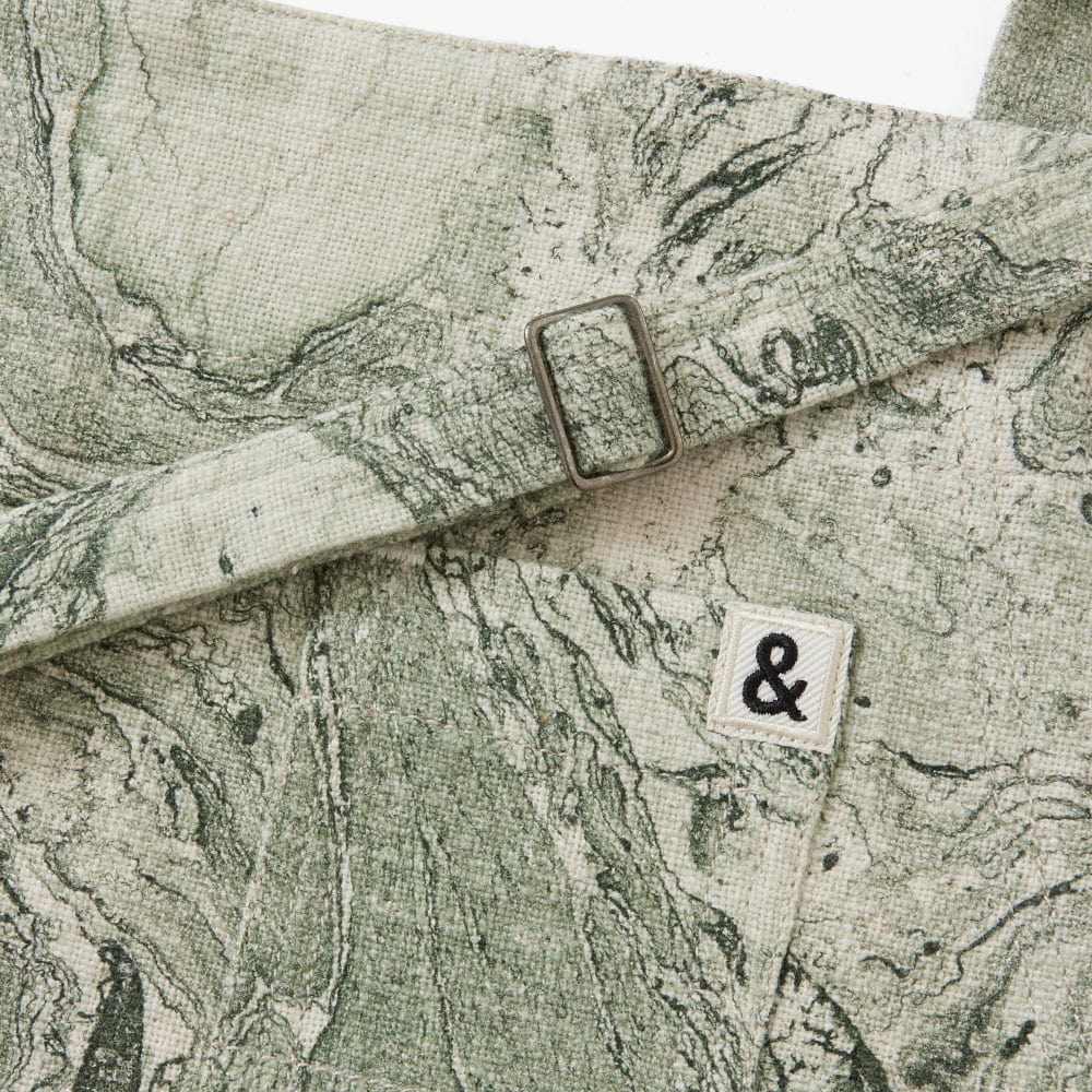 Hommeboys Green Marbled Special Edition Apron - Image 2