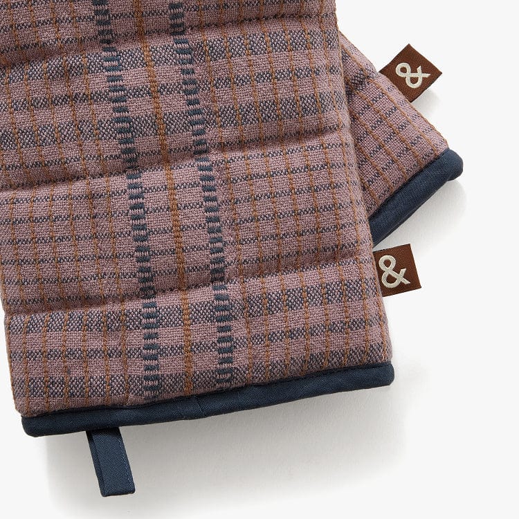 Hommeboys x H&B Lavender Grid Oven Mitts - Image 4