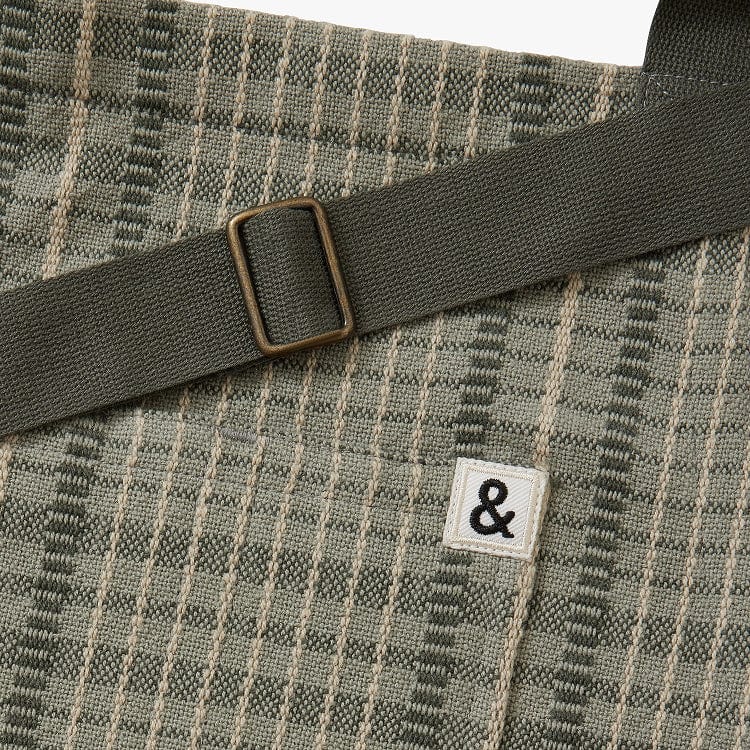 Hommeboys x H&B Sage Grid Essential Apron - Image 2