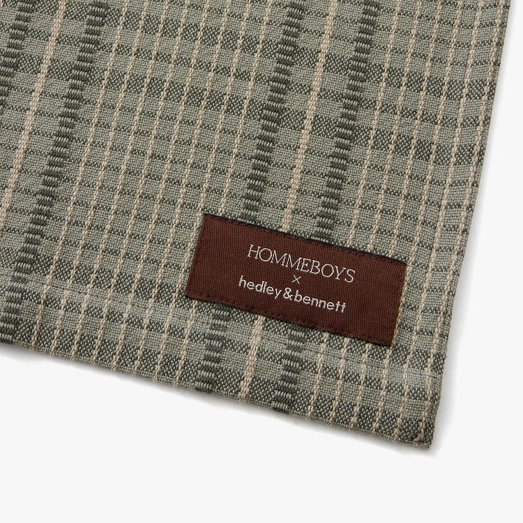 Hommeboys x H&B Sage Grid Essential Apron - Image 5