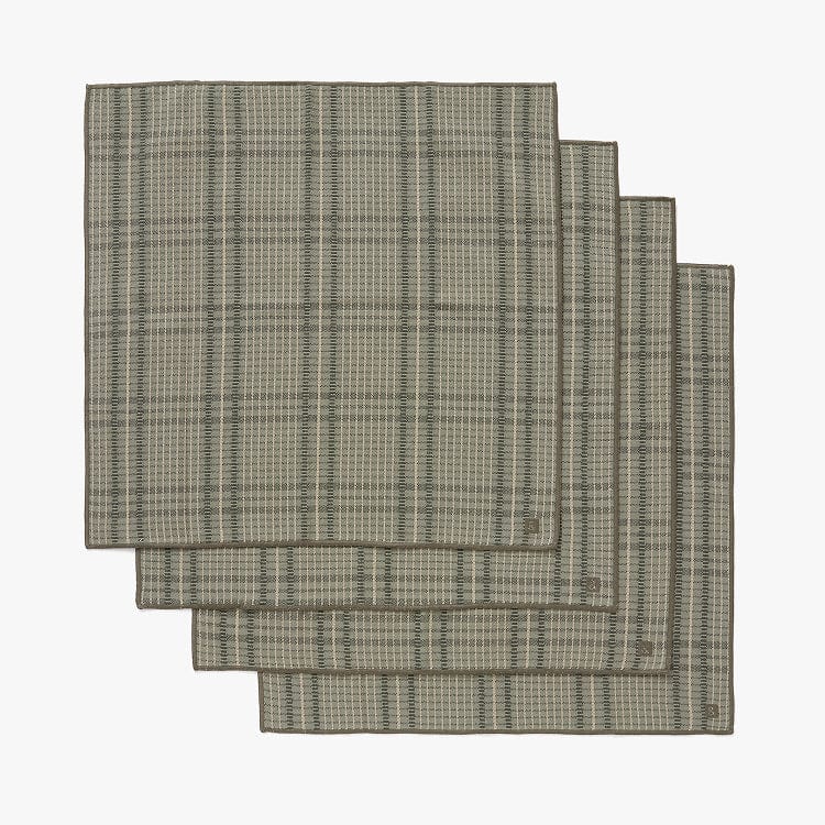 Hommeboys x H&B Sage Grid Napkins - Image 3