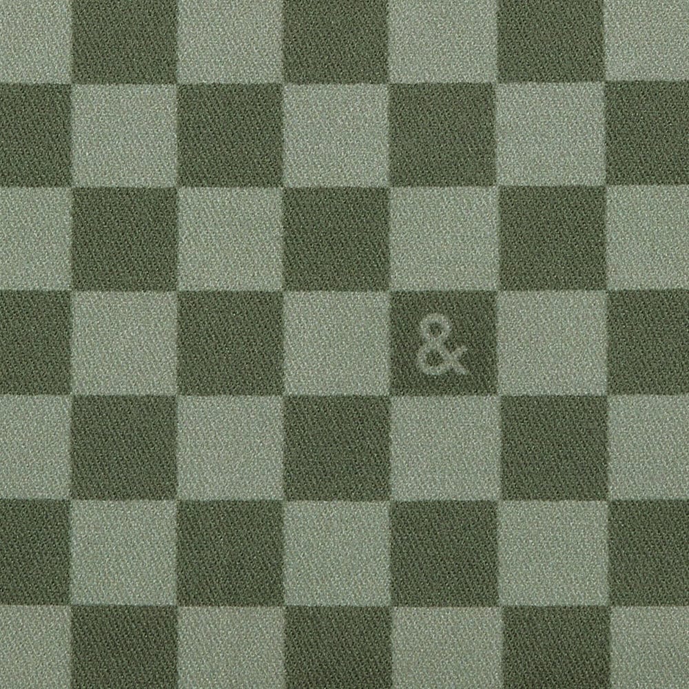 Kale Green Check Essential Apron - Image 4