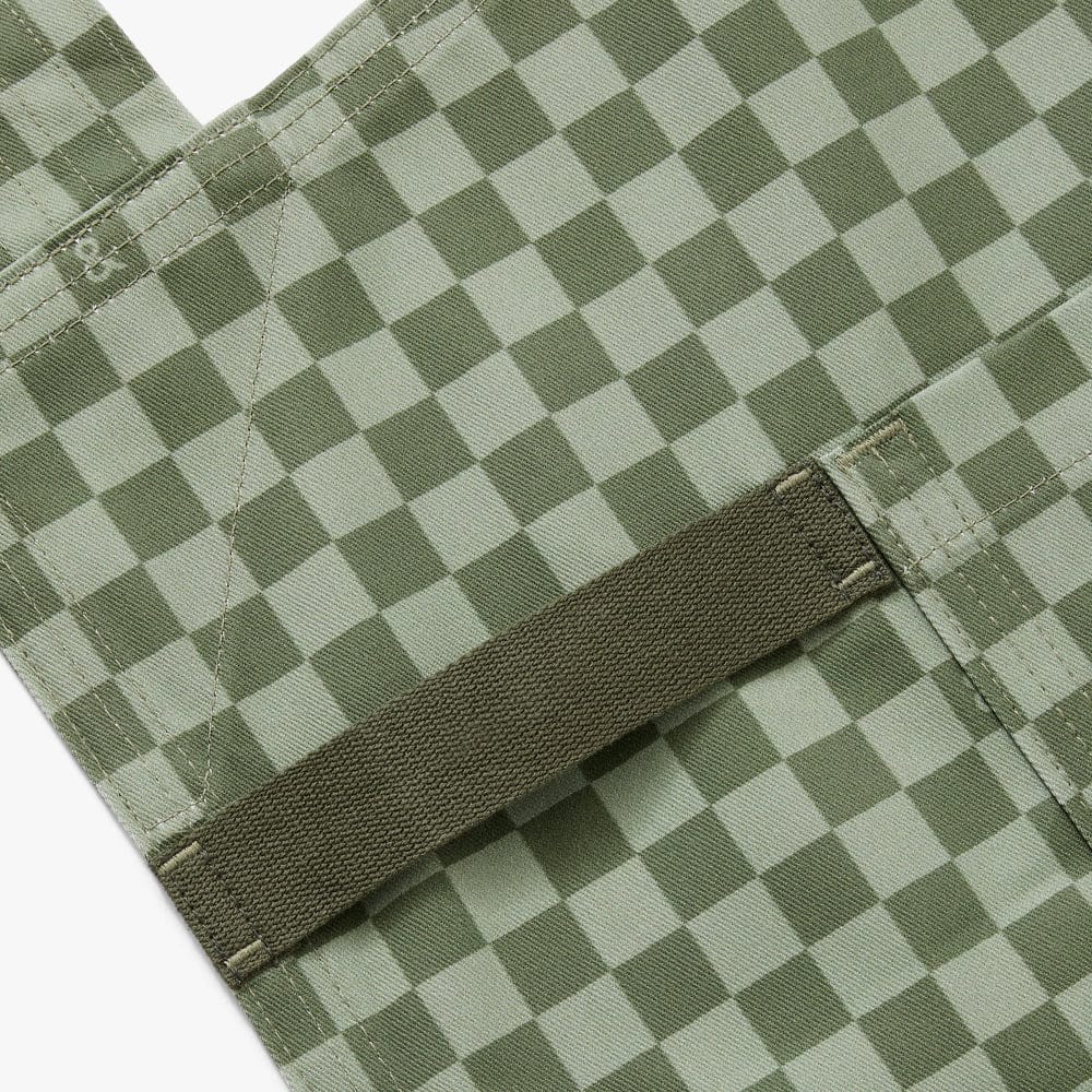Kale Green Check Smock - Image 3