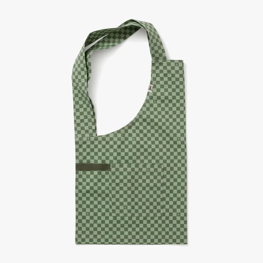 Kale Green Check Smock - Image 4