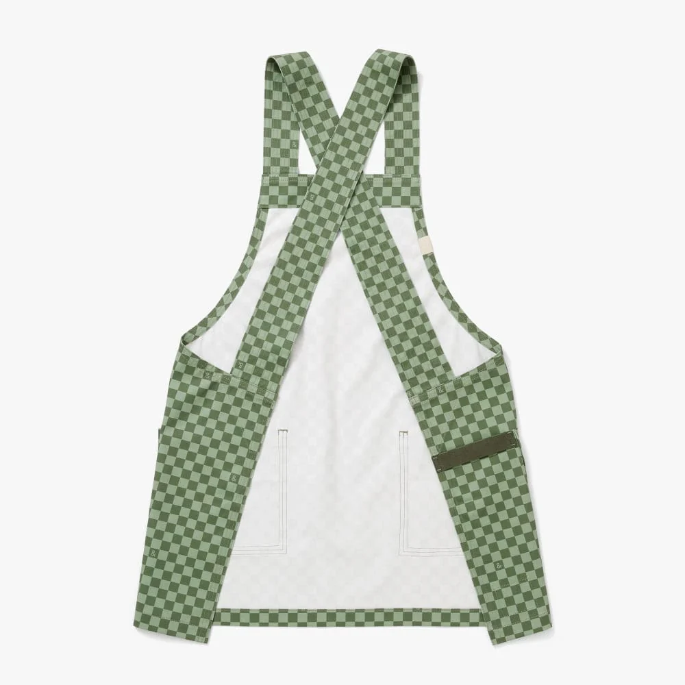 Kale Green Check Smock - Image 7