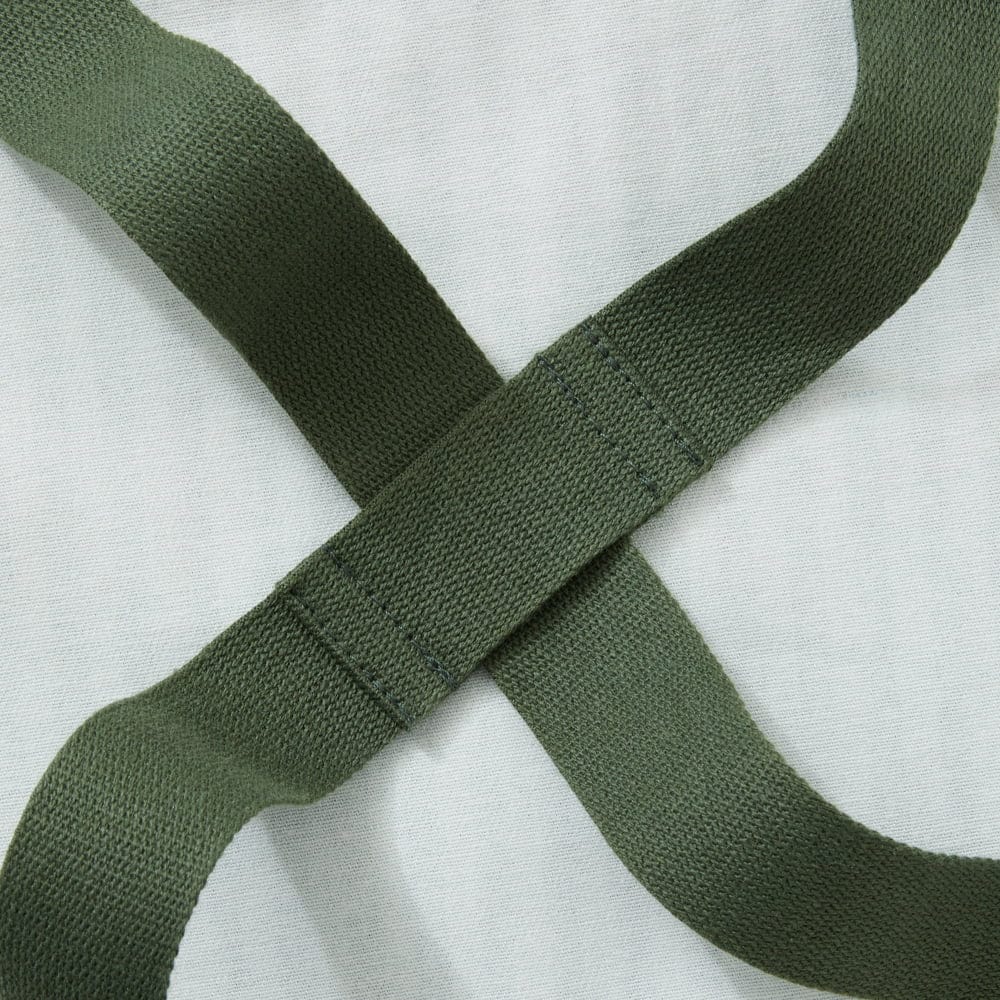 Kale Green Stripe Crossback Apron - Image 4