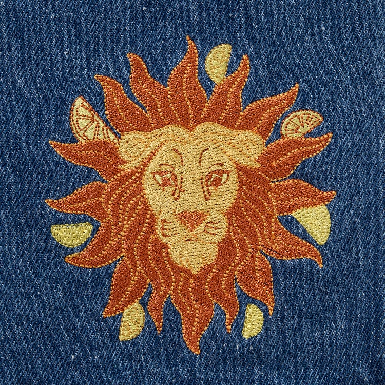 Leo Denim Zodiac Essential Apron - Image 3