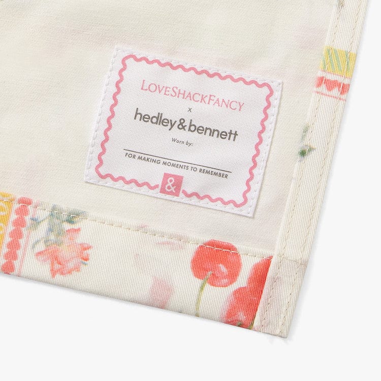 LoveShackFancy x H&B Mercado del Sol Cropped Essential Apron - Image 7
