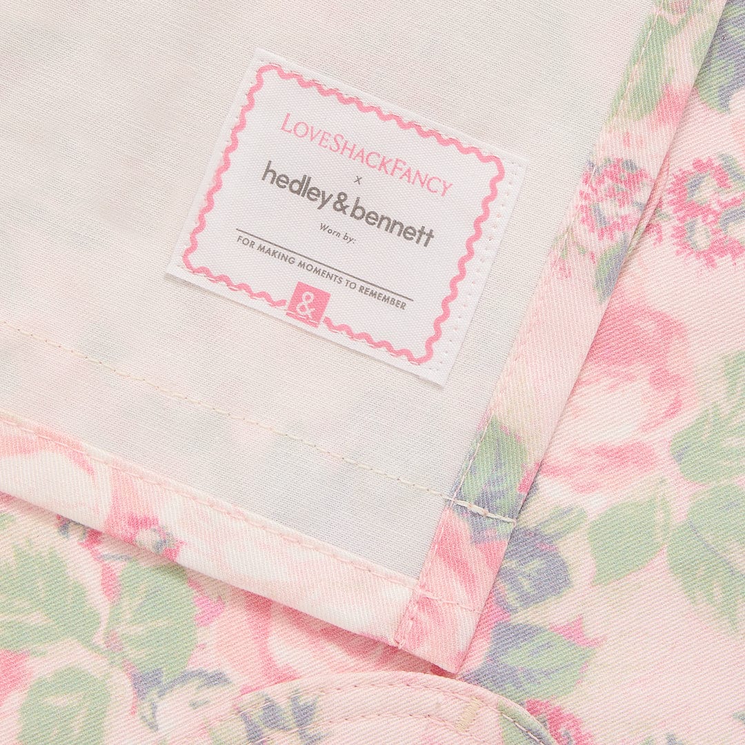 LoveShackFancy Palm Beach Rose Kids Apron - Image 4