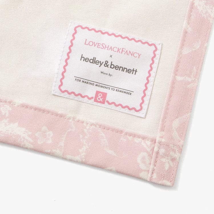LoveShackFancy x H&B Toscana Toile Perennial Pink Smock - Image 7