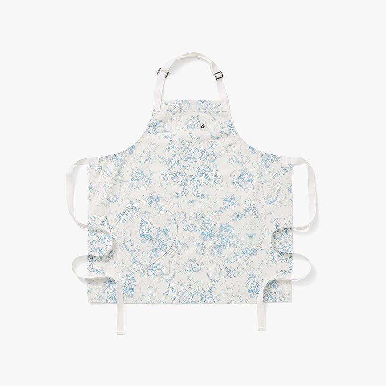 LoveShackFancy x H&B Toscana Toile Vintage Sea Kids Apron