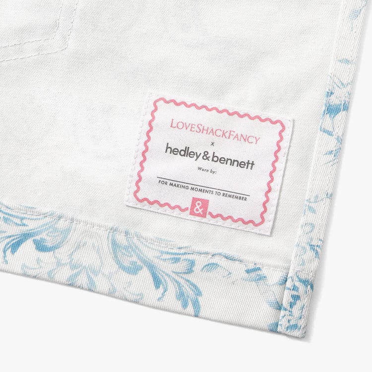 LoveShackFancy x H&B Toscana Toile Vintage Sea Kids Apron - Image 4
