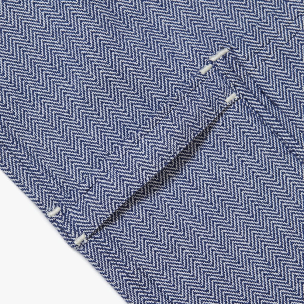 MARTHA by Martha Stewart Blue Herringbone Apron - Image 3