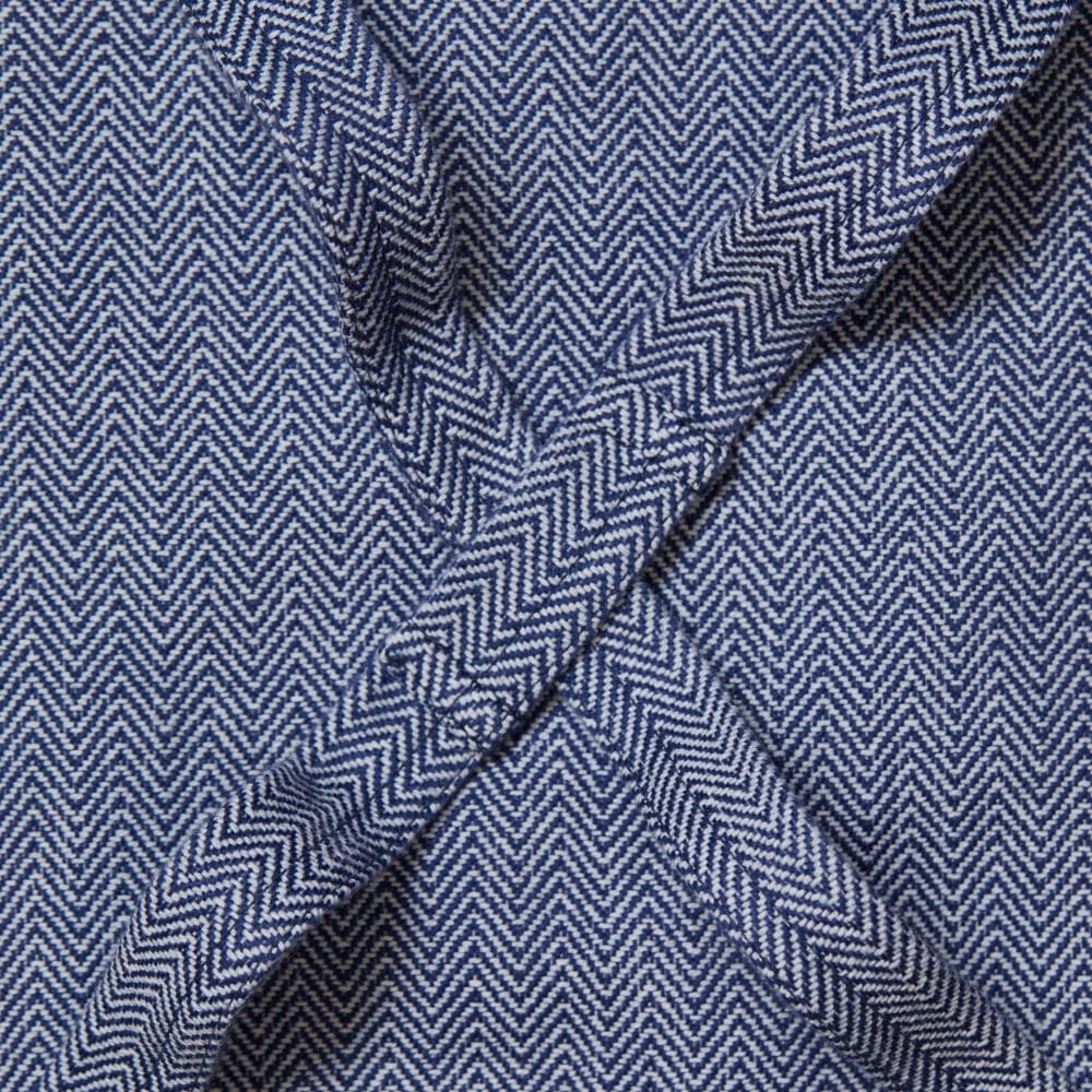 MARTHA by Martha Stewart Blue Herringbone Apron - Image 4