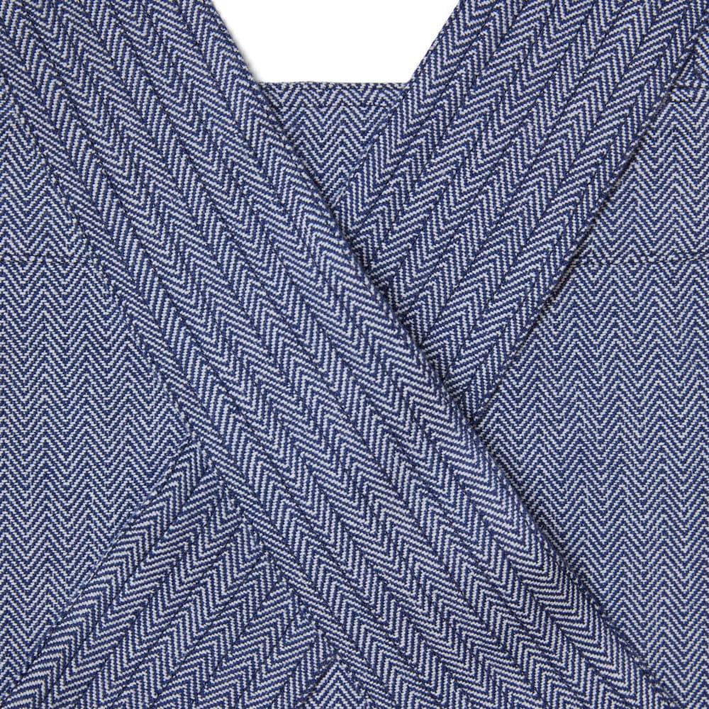MARTHA by Martha Stewart Blue Herringbone Smock - Image 4