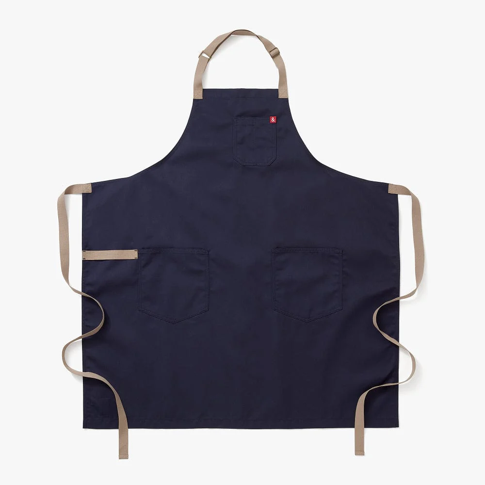 Navy Blue Big Apron