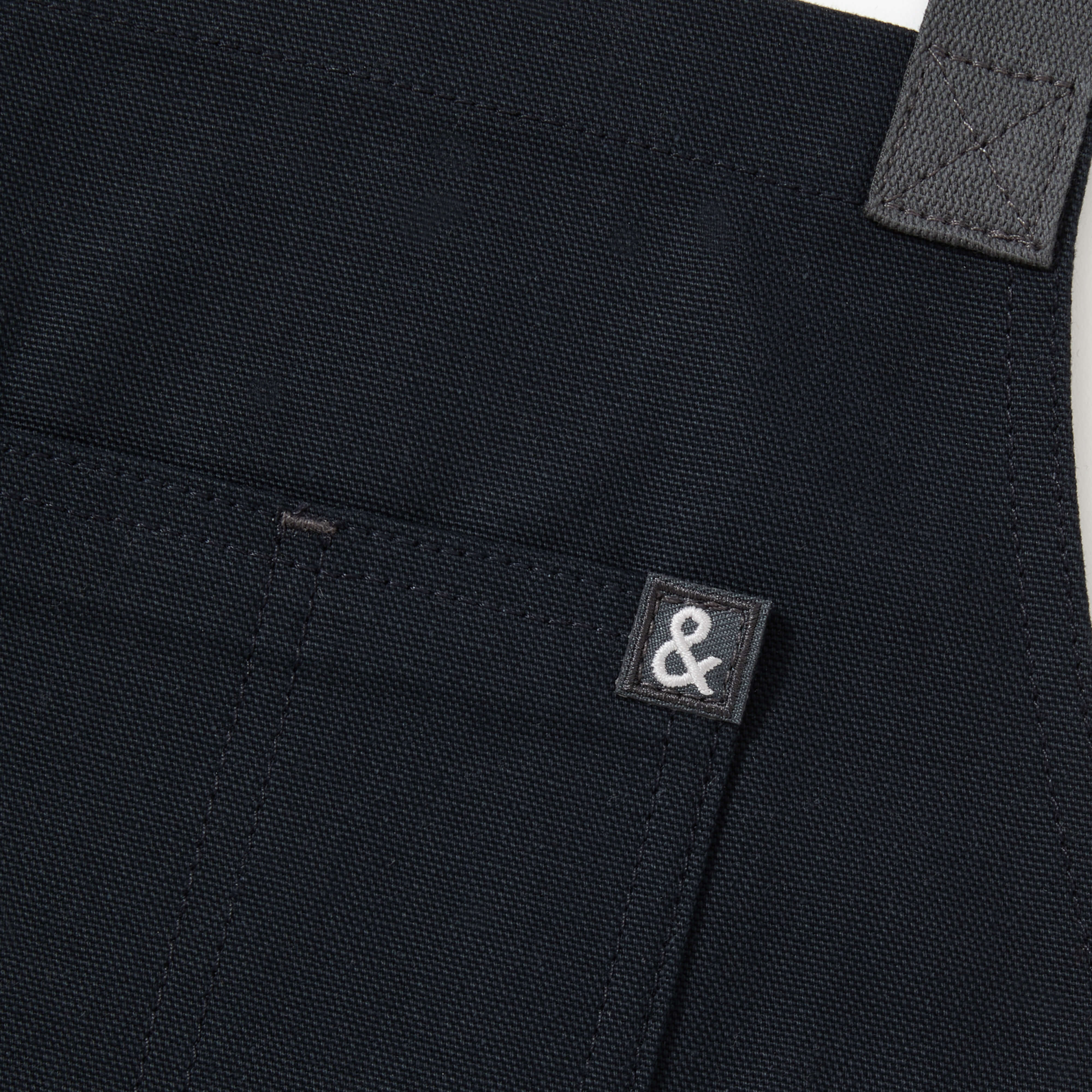 Midnight Blue Crossback Apron - Image 4