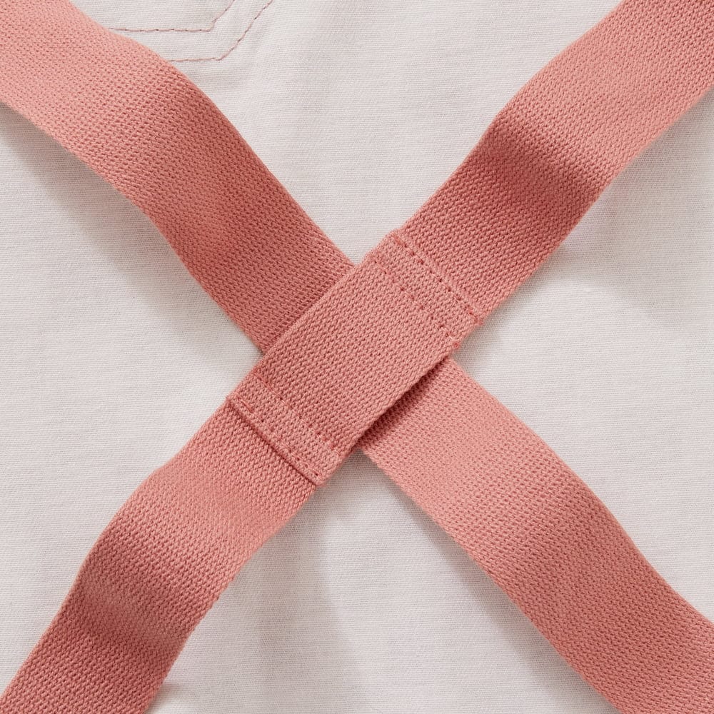 Mulberry Purple Check Crossback Apron - Image 5