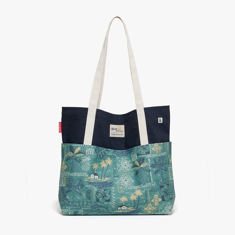 Reyn Spooner x H&B Tapa Montage Market Tote - Image 4