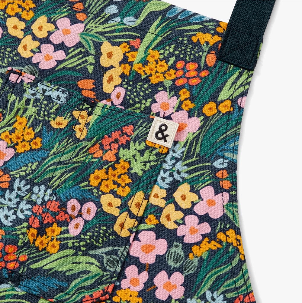 Rifle Paper Co. Lea Blue Crossback Apron - Image 2