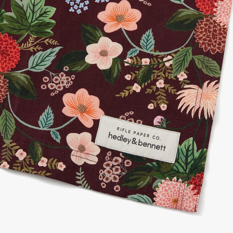 Rifle Paper Co. Burgundy Dahlia Essential Apron - Image 5