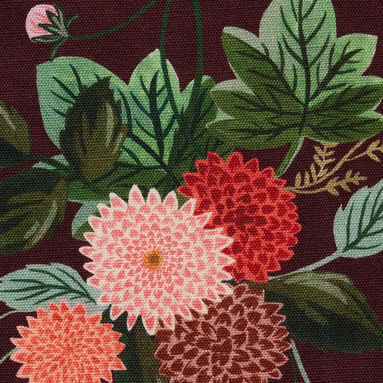 Rifle Paper Co. Burgundy Dahlia Pinafore Apron - Image 3