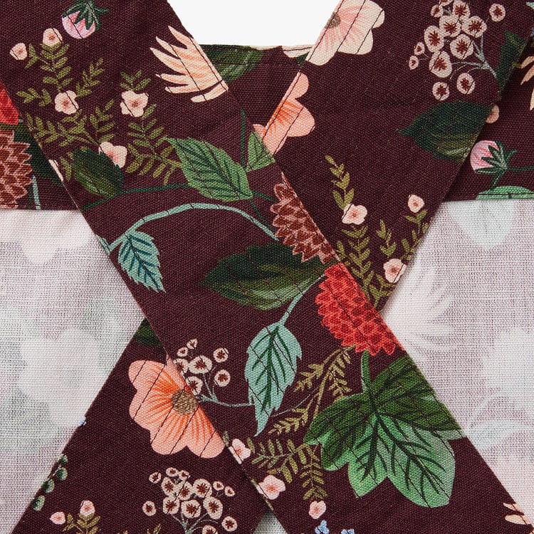 Rifle Paper Co. Burgundy Dahlia Smock - Image 3