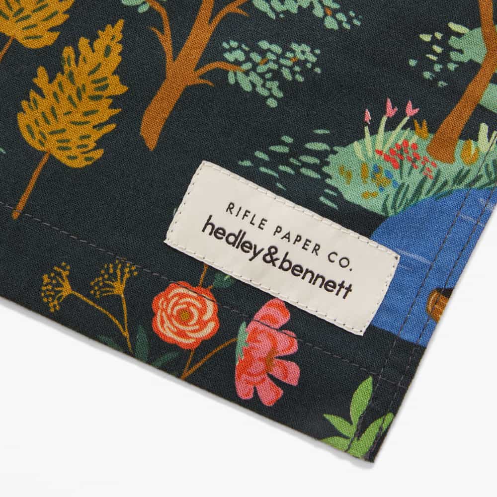 RIfle Paper Co. English Garden Toile Hunter Essential Apron - Image 4
