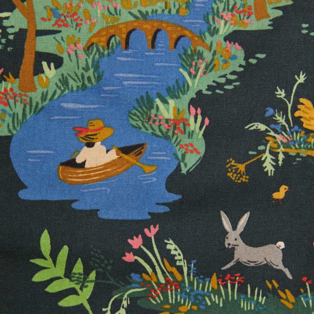 Rifle Paper Co. English Garden Toile Hunter Smock - Image 8