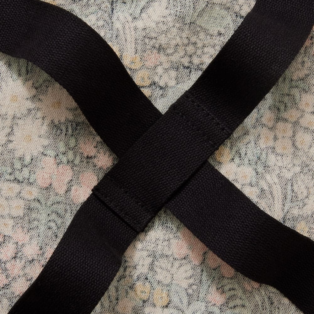 Rifle Paper Co. Meadow Black Crossback Apron - Image 5