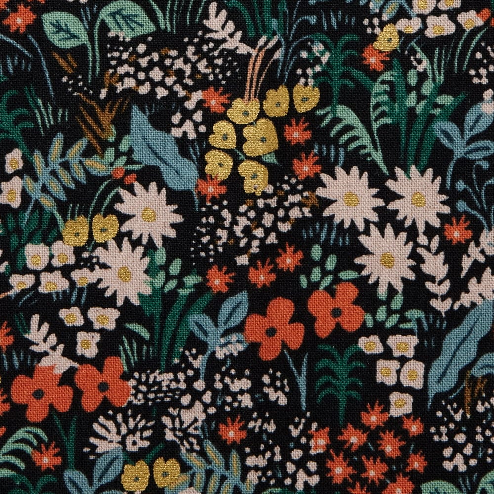 Rifle Paper Co. Meadow Black Crossback Apron - Image 6