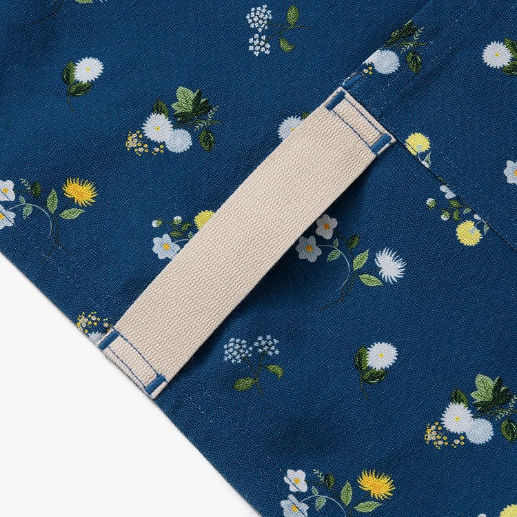 Rifle Paper Co. Sapphire Ditsy Dahlia Essential Apron - Image 4
