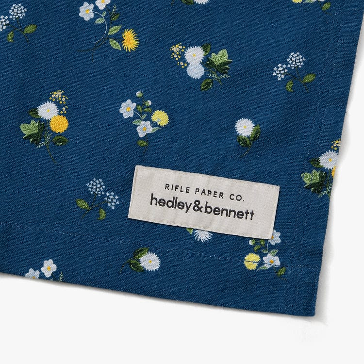 Rifle Paper Co. Sapphire Ditsy Dahlia Essential Apron - Image 5