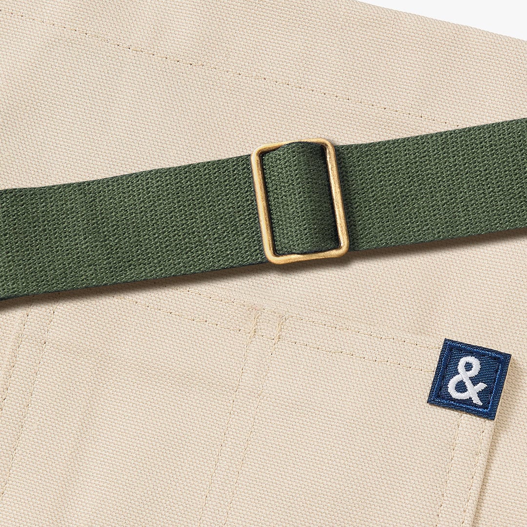 Sage White Apron - Essential - Image 2