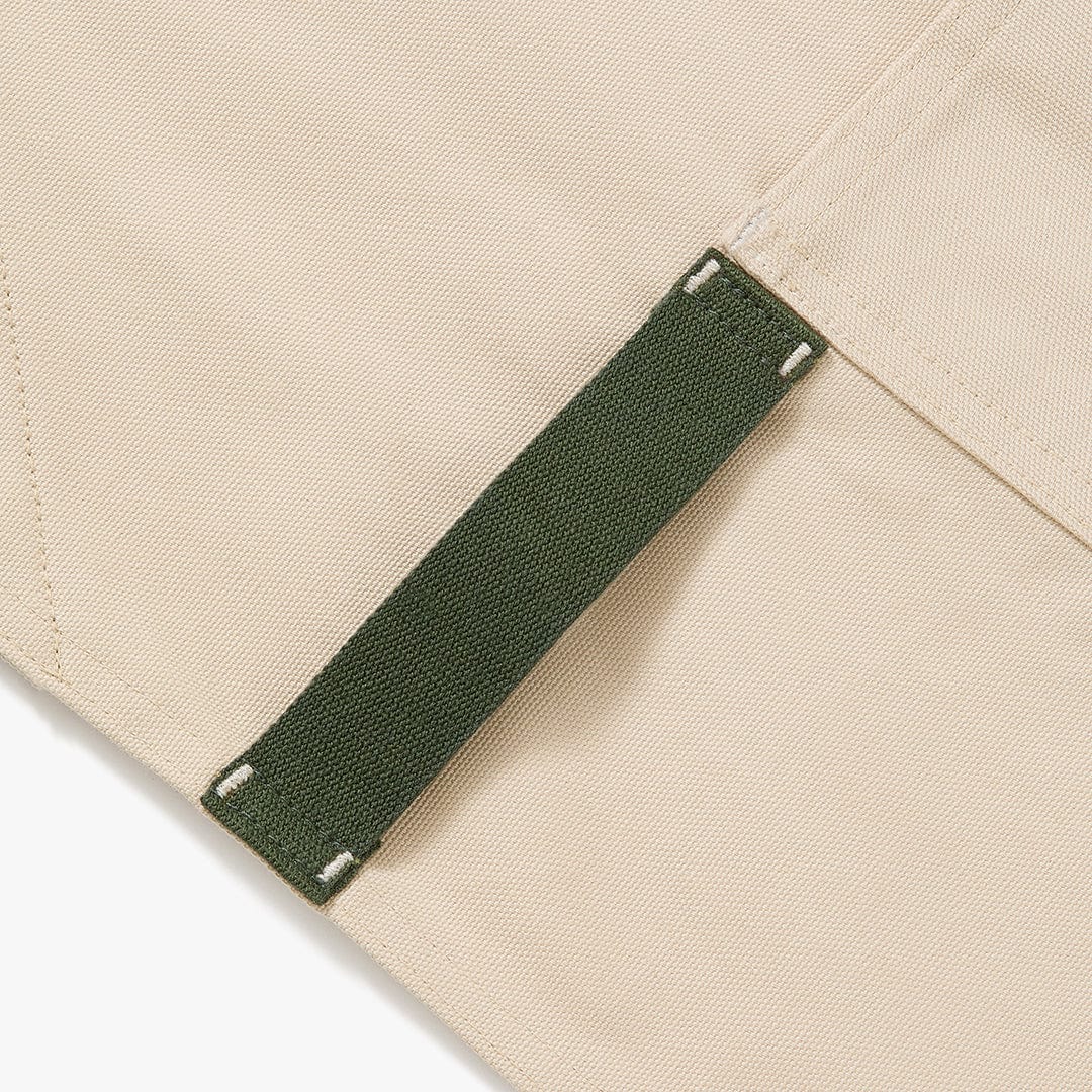 Sage White Crossback Apron - Image 3